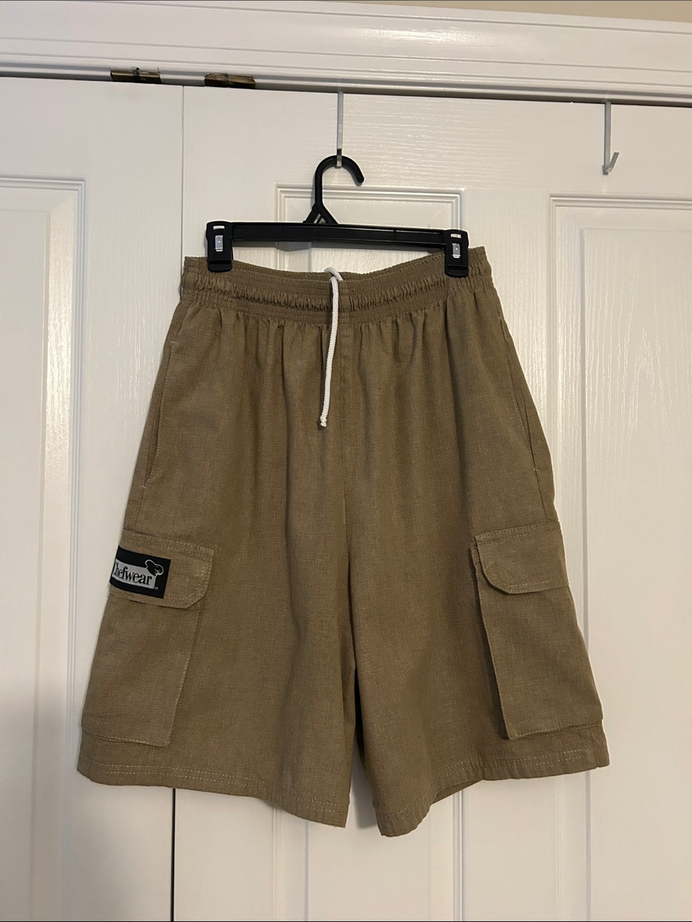 Men's Chefwear Work Shorts-Tan
Size M